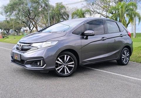 Honda Fit 2018 Cinza — foto 1 de 3
