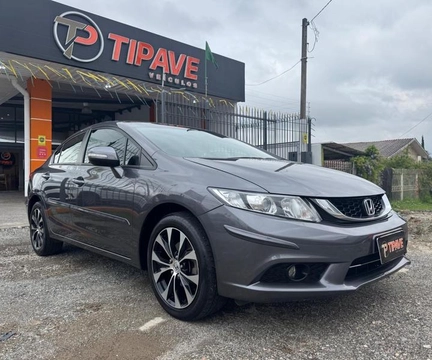 Honda Civic 2016 Cinza — foto 1 de 3