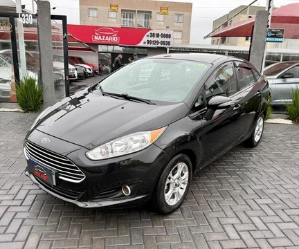 Ford Fiesta SE 1.6 16V Flex 5p 2014 Preto — foto 1 de 3