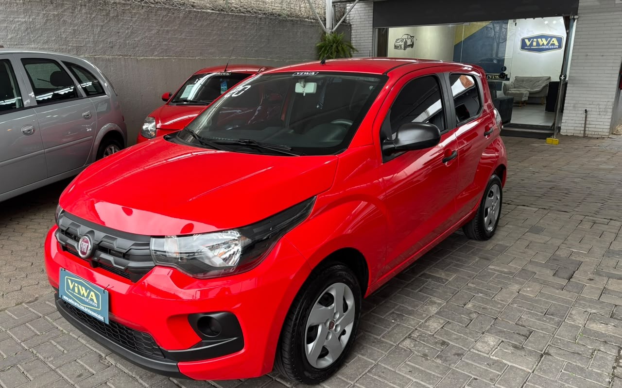 Fiat Mobi 2020 Vermelho — foto 1 de 3
