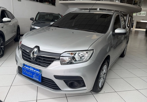 Renault Logan 2021 Prata — foto 1 de 3