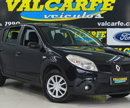 Renault Sandero 2009 Preto — foto 1 de 3