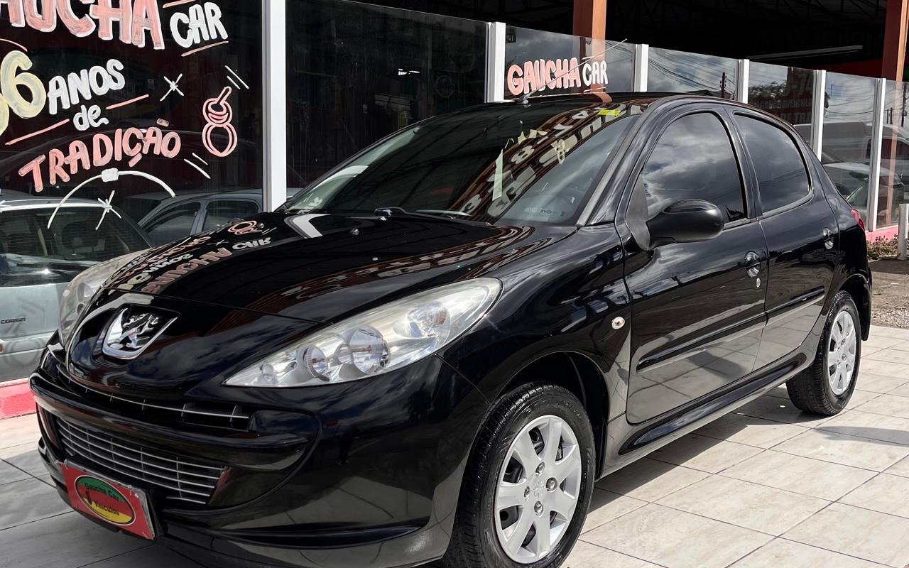 Peugeot 207 XR 1.4 Flex 8V 5p 2013 Preto — foto 1 de 3