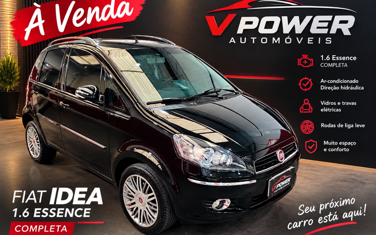 Fiat Idea 2012 Preto — foto 1 de 3