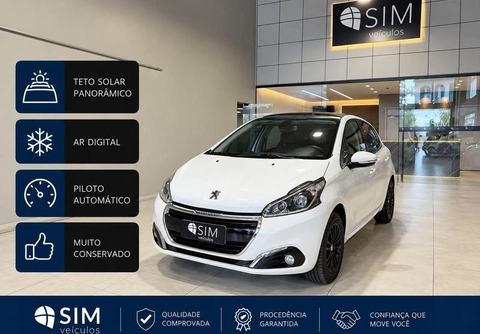 Peugeot 208 2018 Branco — foto 1 de 3