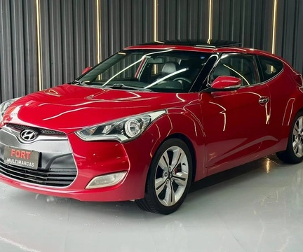 Hyundai Veloster 1.6 16V 140cv Aut. 2013 Vermelho — foto 1 de 3