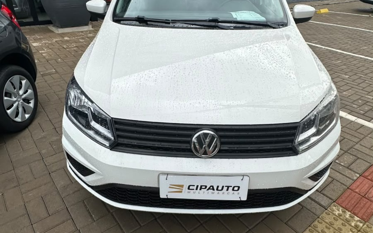 Volkswagen Voyage 1.0 Flex 12V 4p 2023 Branco — foto 1 de 3