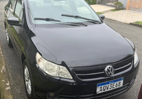Volkswagen Voyage 1.0 Flex 12V 4p 2009 Preto — foto 1 de 3