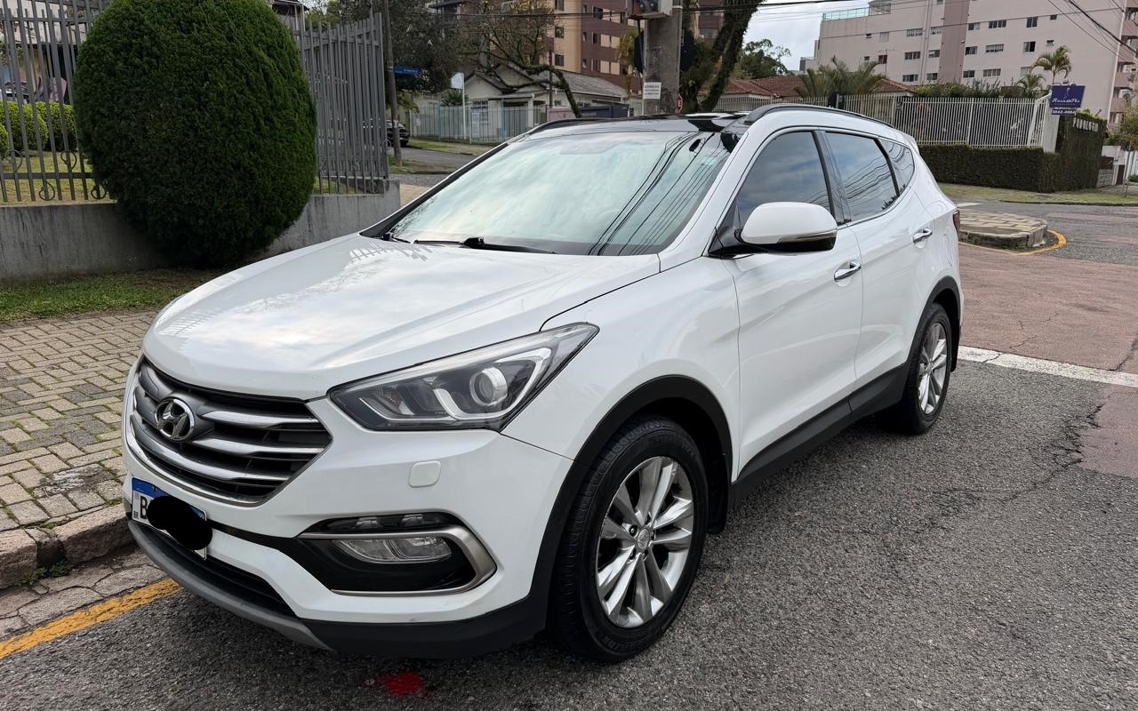 Hyundai Santa Fé 2019 Branco — foto 1 de 3