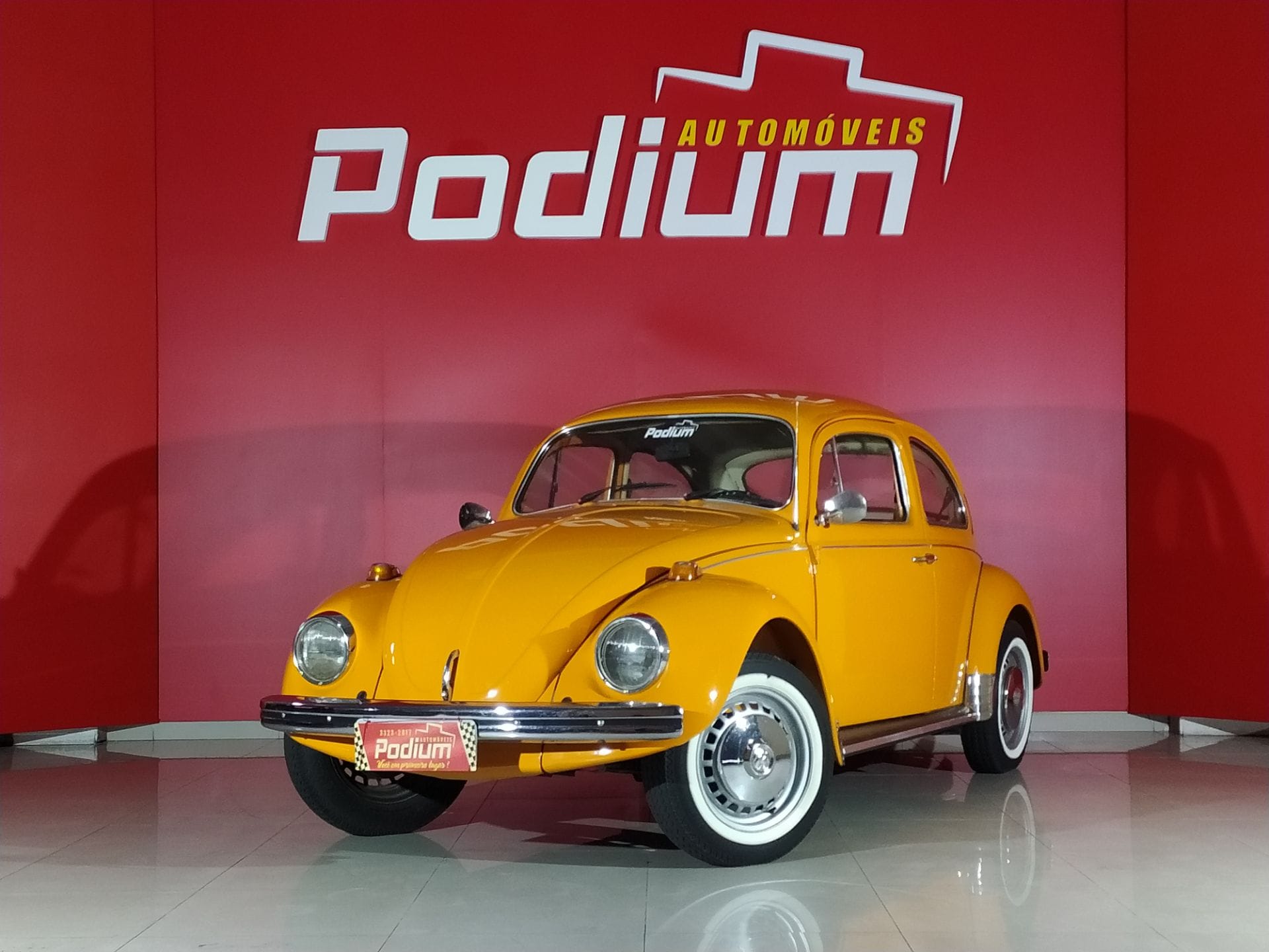 Volkswagen Fusca 1300/1300L 1975 Laranja — foto 1 de 3