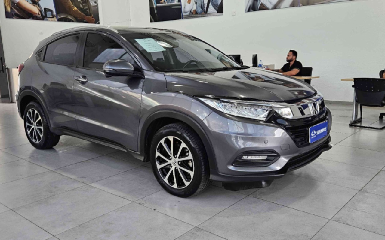 Honda HR-V 2021 Cinza — foto 1 de 3