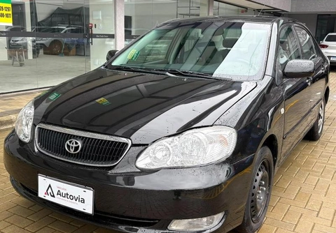 Toyota Corolla SE-G 1.8 16V Mec. 2005 Preto — foto 1 de 3