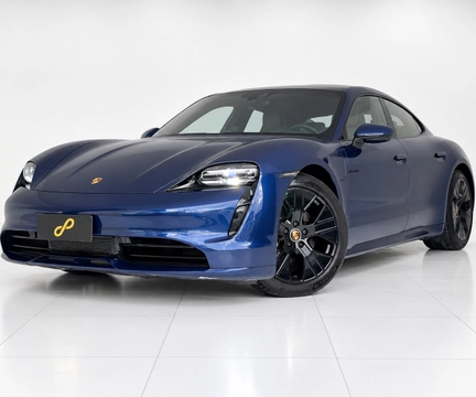 Porsche Taycan (Elétrico) 2022 Azul — foto 1 de 3