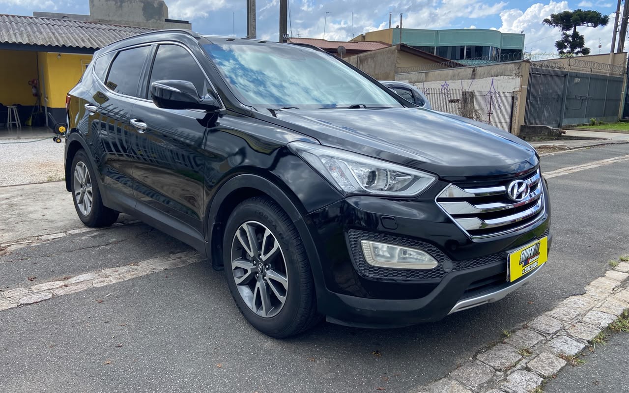 Hyundai Santa Fé 2014 Preto — foto 1 de 3