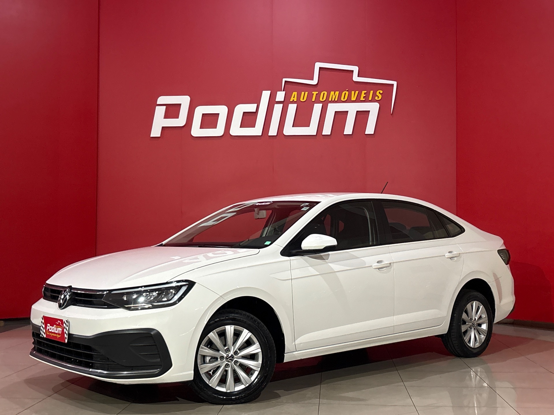 Volkswagen Virtus TSI 1.0 Flex 12V 4p Aut. na cor Branco em Ponta Grossa / PR - 37794