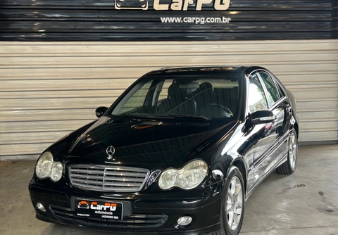 Mercedes-Benz C-180 Kompressor 2005 Preto — foto 1 de 3
