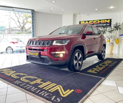 Jeep Compass 2018 Vermelho — foto 1 de 3