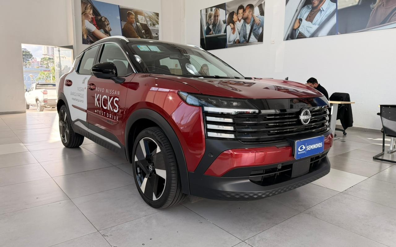 Nissan KICKS 2026 Vermelho — foto 1 de 3