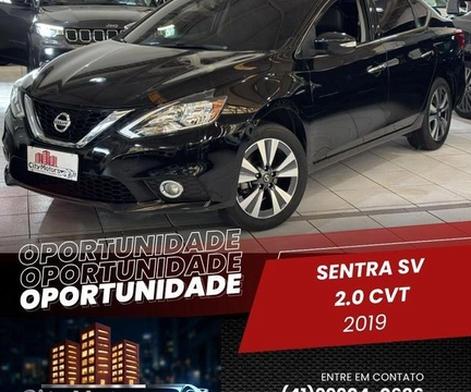 Nissan Sentra 2019 Preto — foto 1 de 3