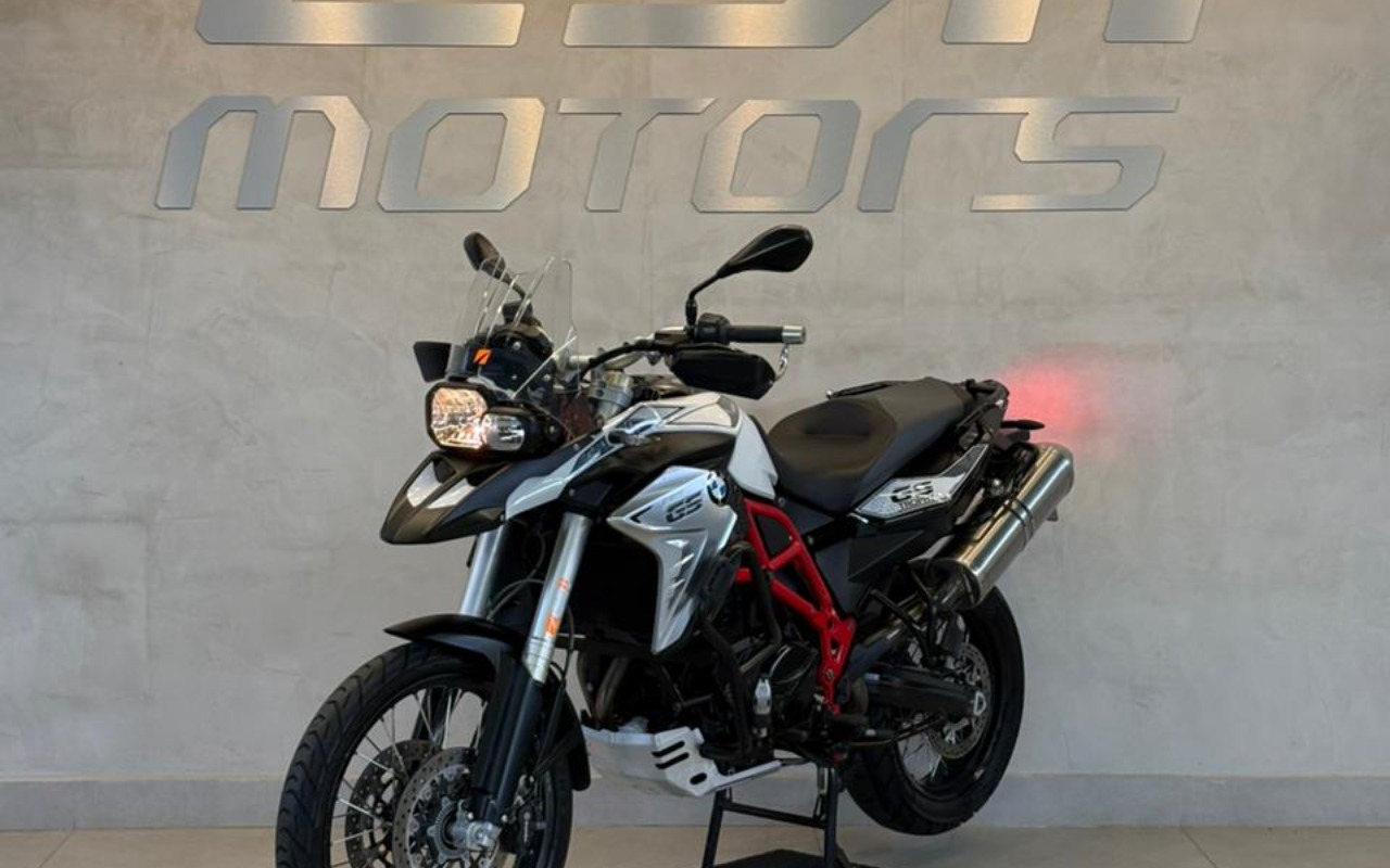 BMW F 800 GS Triple Black/trophy 2017 Branco — foto 1 de 3