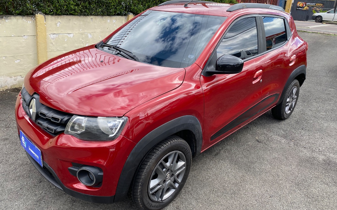 Renault Kwid 2019 Vermelho — foto 1 de 3