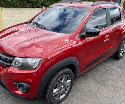 Renault Kwid 2019 Vermelho — foto 1 de 3