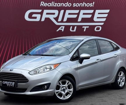 Ford Fiesta SE 1.6 16V Flex 5p 2014 Prata — foto 1 de 3