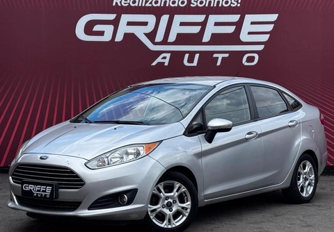 Ford Fiesta SE 1.6 16V Flex 5p 2014 Prata — foto 1 de 3