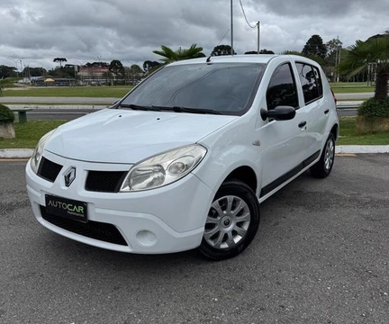 Renault Sandero 2009 Branco — foto 1 de 3