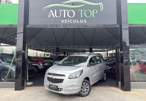 Chevrolet Spin 2018 Prata — foto 1 de 3