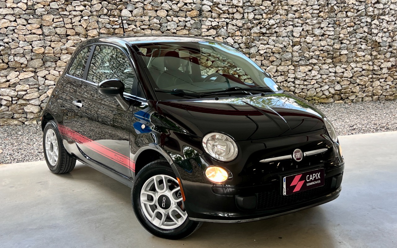 Fiat 500 2012 Preto — foto 1 de 3