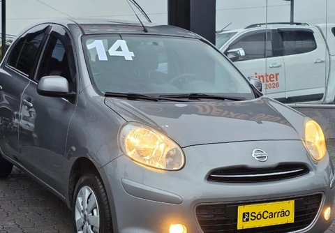 Nissan MARCH 2014 Prata — foto 1 de 3