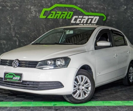 Volkswagen Voyage 1.0 Flex 12V 4p 2014 Branco — foto 1 de 3