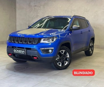Jeep Compass 2018 Azul — foto 1 de 3