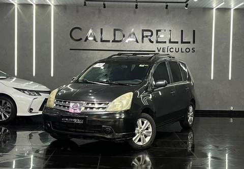 Nissan LIVINA 1.6 16V Flex Fuel 5p 2012 Preto — foto 1 de 3