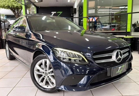 Mercedes-Benz C-180 2019 Azul — foto 1 de 3