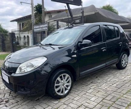 Renault Sandero 2012 Preto — foto 1 de 3