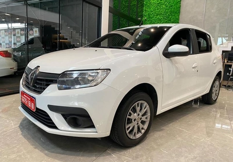 Renault Sandero 2021 Branco — foto 1 de 3
