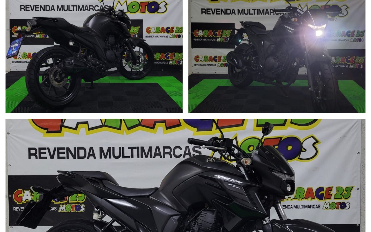 YAMAHA FZ25 250 FAZER CONNECTED 2025 Preto — foto 1 de 3