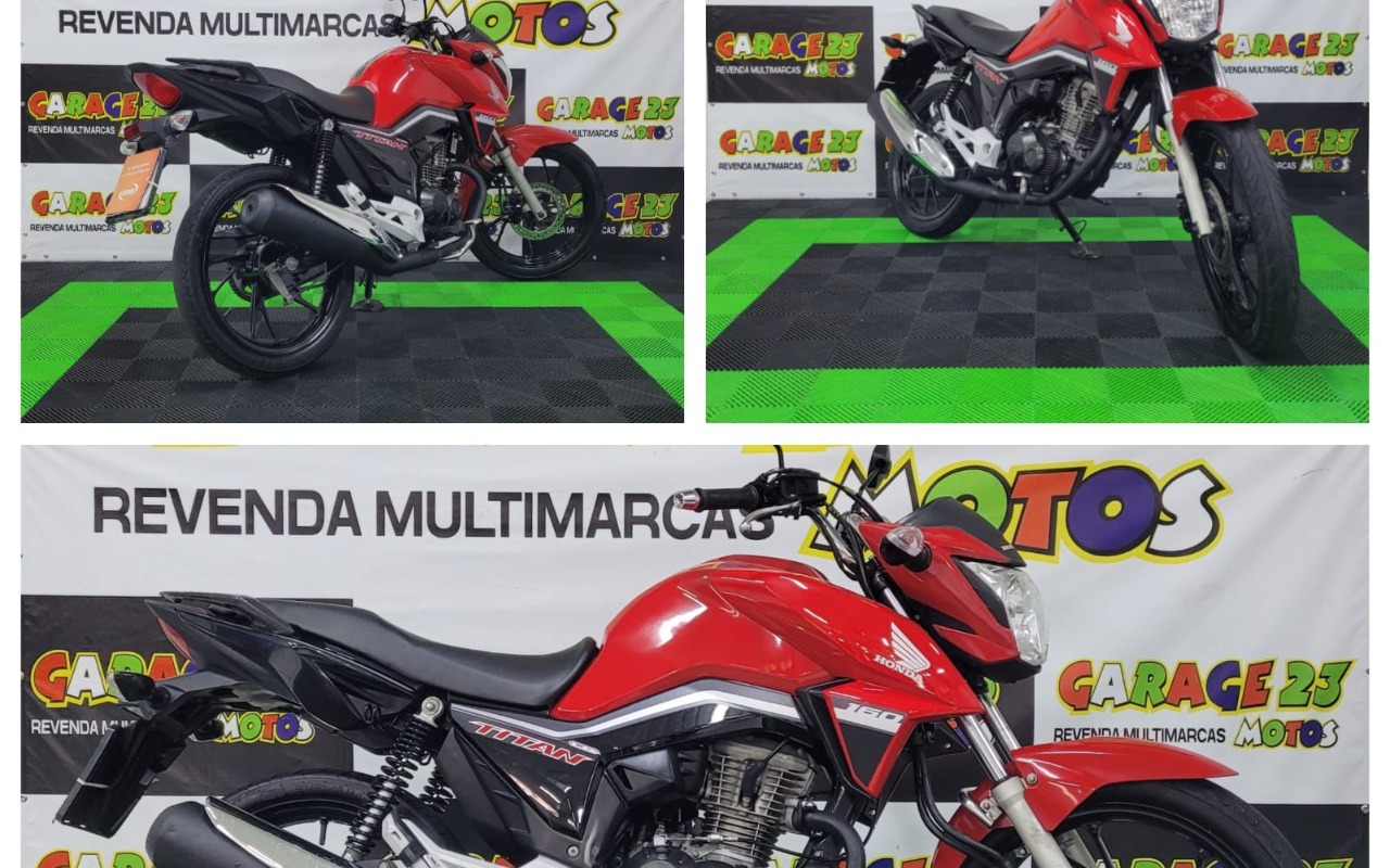 Honda CG 160 TITAN S Flex 2021 Vermelho — foto 1 de 3