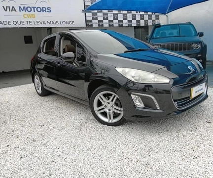 Peugeot 308 2015 Preto — foto 1 de 3
