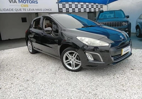Peugeot 308 2015 Preto — foto 1 de 3