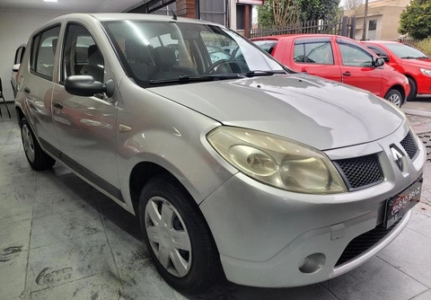 Renault Sandero 2009 Prata — foto 1 de 3