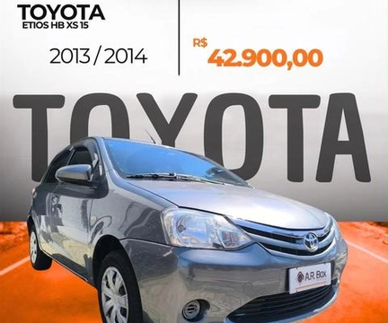 Toyota Etios 2014 Cinza — foto 1 de 3