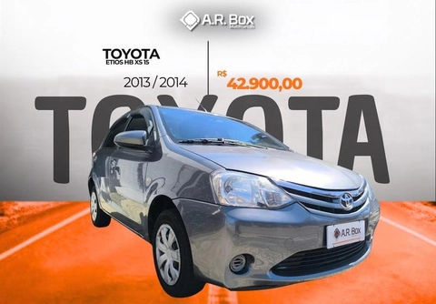 Toyota Etios 2014 Cinza — foto 1 de 3