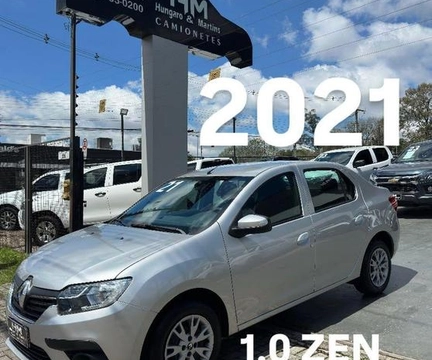 Renault Logan 2021 Prata — foto 1 de 3