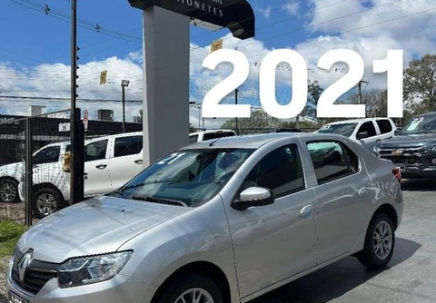Renault Logan 2021 Prata — foto 1 de 3