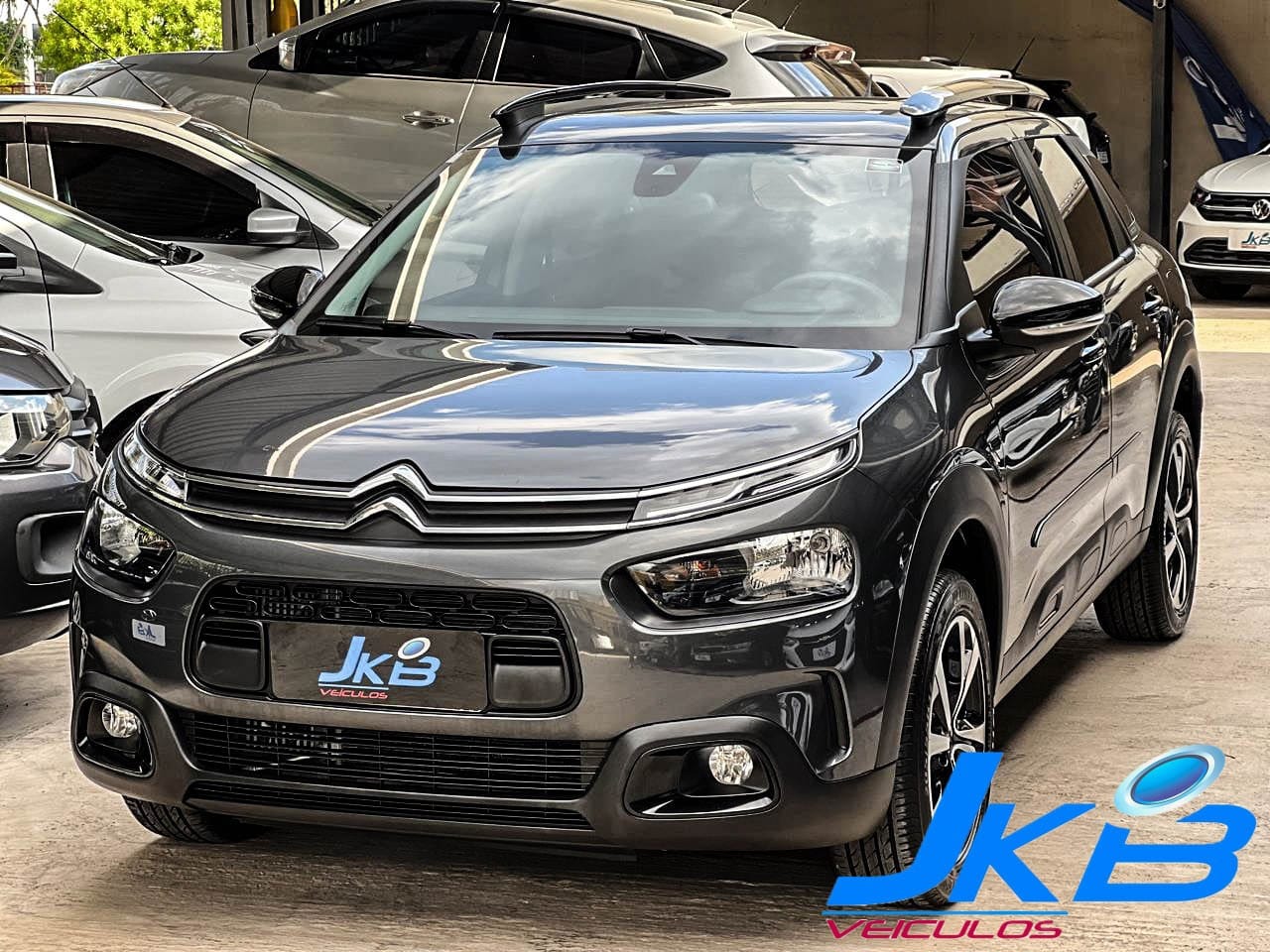 Citroën C4 Cactus SHINE 1.6 16V Flex Aut. na cor Cinza no Novo Hamburgo / RS - 38286
