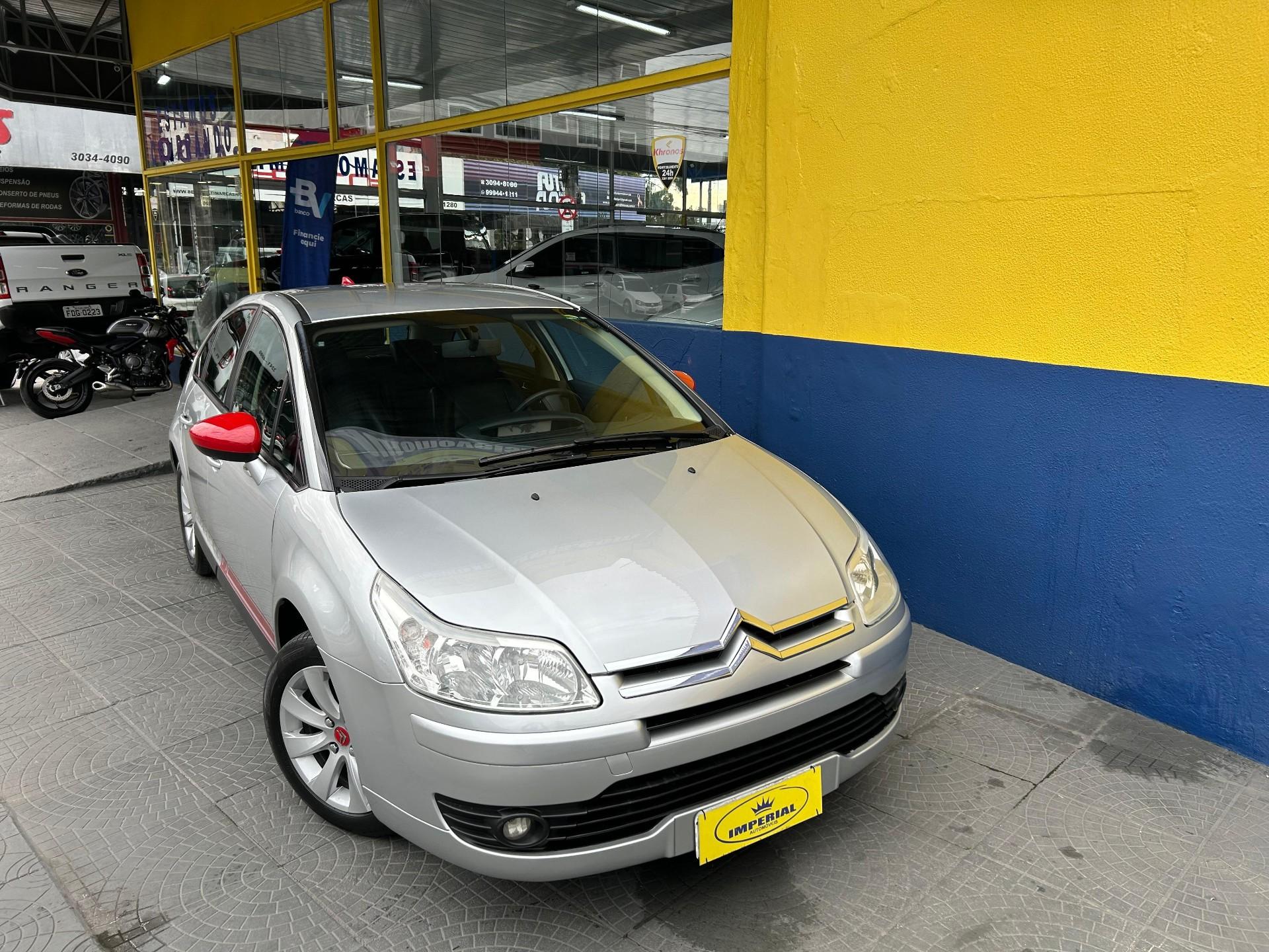 Citroën C4 Competition 1.6 Flex 16V 5p Mec. na cor Prata em São José / SC - 38300