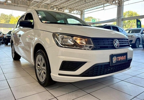 Volkswagen Voyage 1.0 Flex 12V 4p 2023 Branco — foto 1 de 3